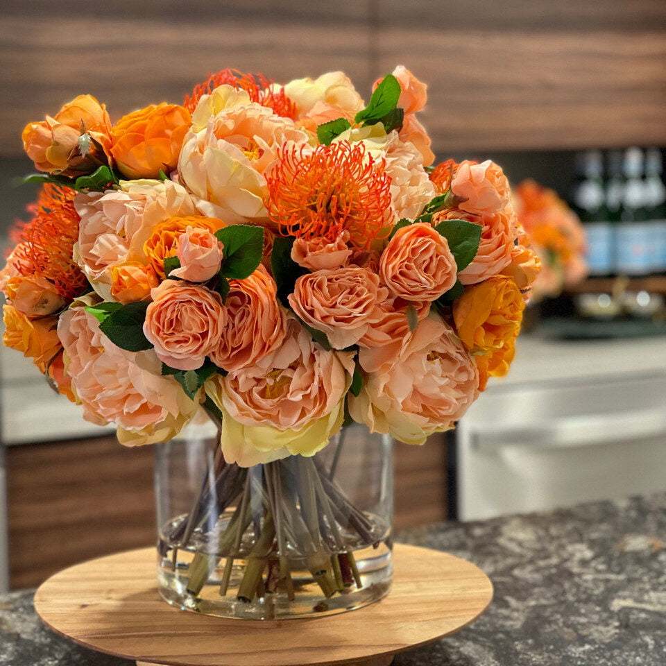 Harvest Collection · 8″ Rota Mixed Bouquet