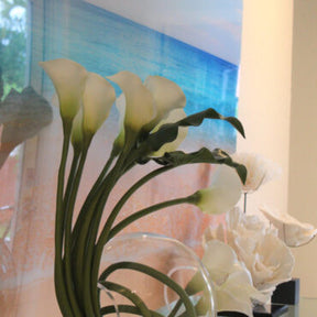 Calla Lilies in the Crosswinds Vas