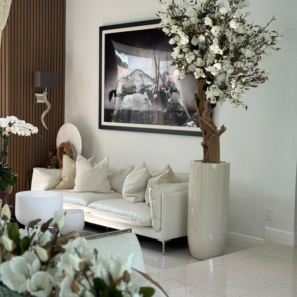 Artificial Magnolia Plant