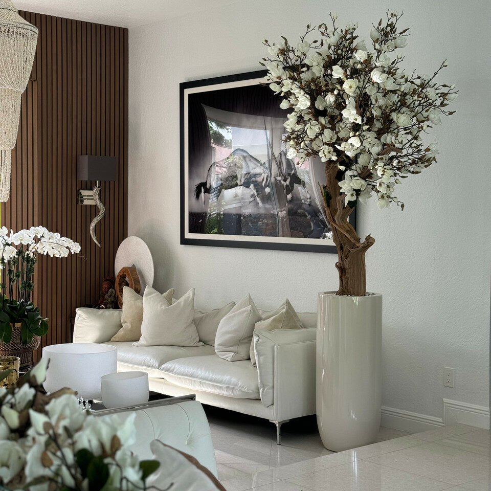 Artificial Magnolia Plant