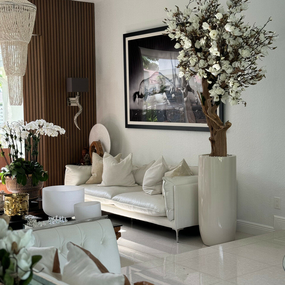Artificial Magnolia Plant