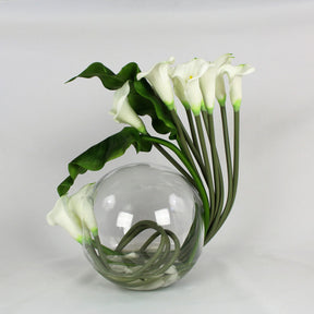 Calla Lilies in the Crosswinds Vas