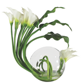 Calla Lilies in the Crosswinds Vas
