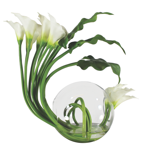 Calla Lilies in the Crosswinds Vas